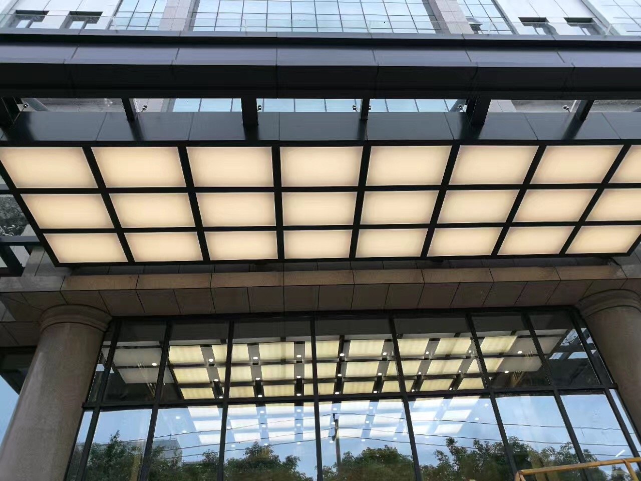 Translucent Grid Image